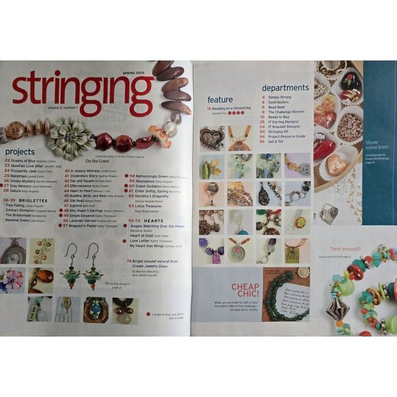 Stringing Magazine Spring 2009 70 Ideas For Making Fresh Spring Jewelry - Picture 2 of 16